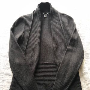 Black cardigan